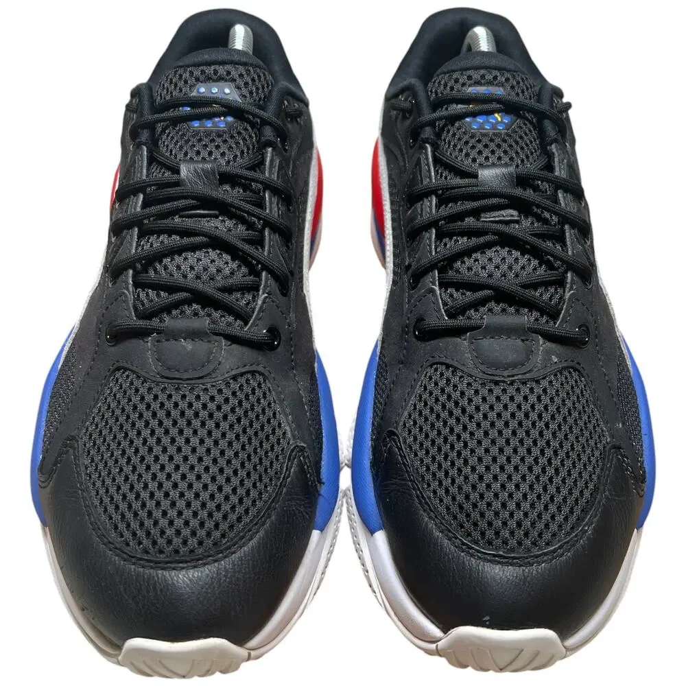 PUMA Lqdcell Epsilon Men's 9.5 Black Dazzling Blue Training Shoe Sneakers
